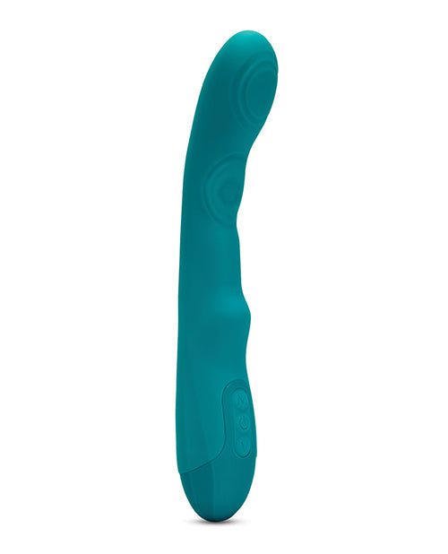 Vibromasseur double Nu Sensuelle Vivi - Vert émeraude