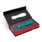 Vibromasseur Nu Sensuelle Skye toucher velours - Vert émeraude