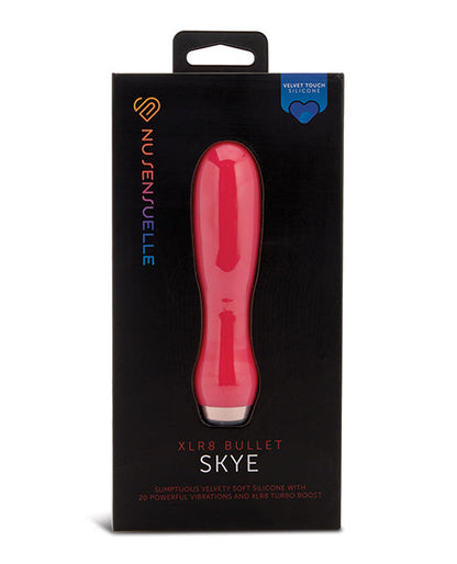 Vibromasseur Nu Sensuelle Skye Velvet Touch - Rose vif