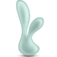 Vibromasseur point G pur | Vibromasseur lapin Luna Petite | Vibromasseur clitoridien en silicone sarcelle | Meilleur vibromasseur pour femme