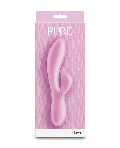 Vibromasseur Lapin Pure Dawn | Vibromasseur Point G Rose | Vibromasseur Clitoridien Résistant à l'Eau | Meilleur Vibromasseur pour Femmes