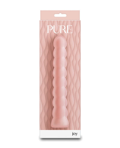 Vibreur texturé Pure Joy - Pêche