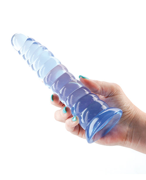Fantasia Nymph Dildo Realista | Dildo Azul Grande | Dildo Flexible Grande | Dildo Monstruoso Estimulante