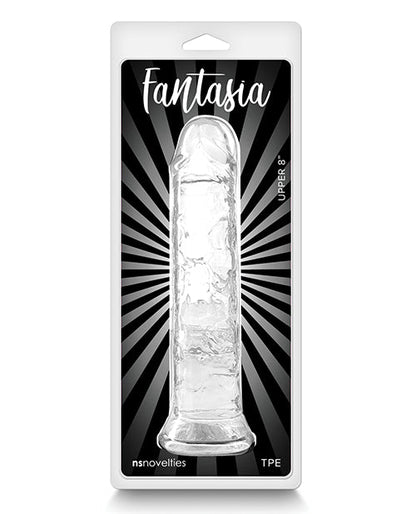 Fantasia Gran Dildo de 8" | Dildo Realista Transparente | Dildo Grande | El Mejor Dildo Flexible