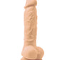 Dildo Vibrador Colours Pleasures de 5" - Blanco