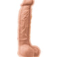 Dildo realista de doble densidad Colours | Dildo grande de 12,7 cm | Dildo con ventosa blanco