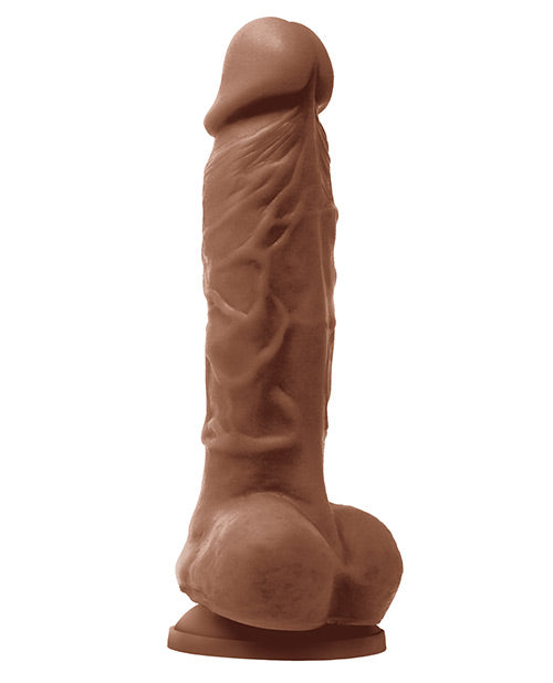 Dildo grande de 5 pulgadas de colores | Dildo realista marrón | Dildo con ventosa