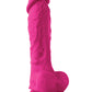 Dildo realista Colours Pleasures | Dildo grande de 20 cm | Dildo rosa con ventosa