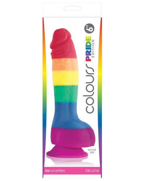 Dong de 6 pulgadas Colours Pride Edition con ventosa