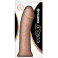 Colores Dildo realista de doble densidad | Dildo grande de 18 cm blanco | Dildo con ventosa
