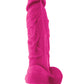 Dildo grande ColourSoft de 5" | Dildo realista de silicona | Dildo rosa con ventosa