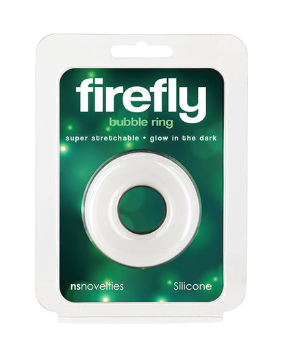 Anneau pour pénis lumineux dans le noir Firefly - Taille M, Blanc