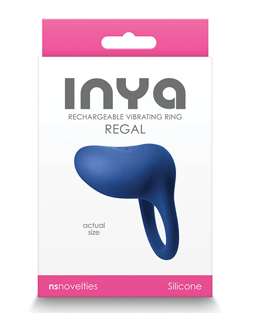 Anillo vibrador recargable INYA Regal - Azul