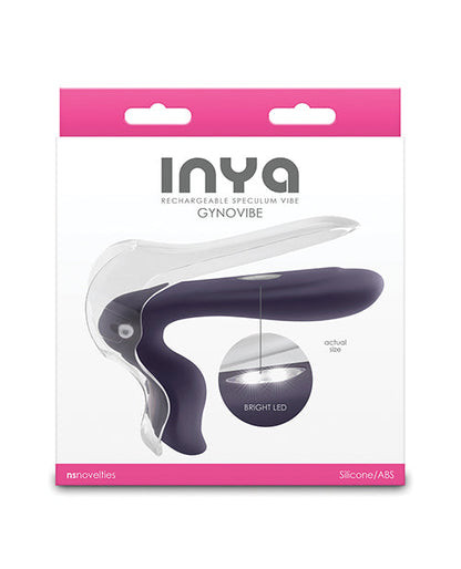 Spéculum vibrant LED GynoVibe INYA - Gris