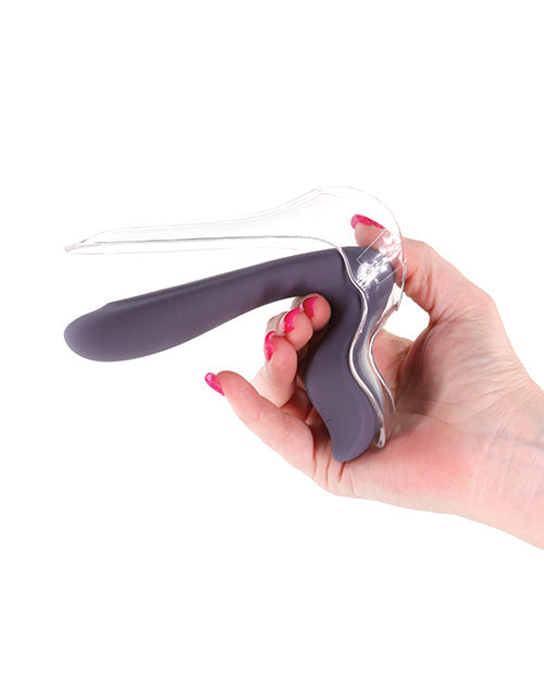 Spéculum vibrant LED GynoVibe INYA - Gris