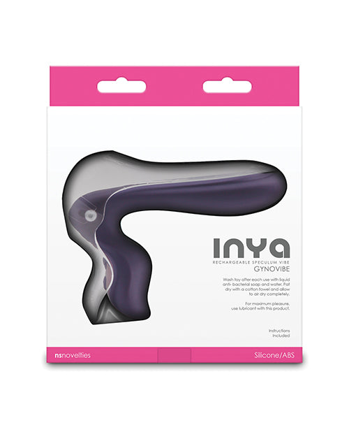 Spéculum vibrant LED GynoVibe INYA - Gris