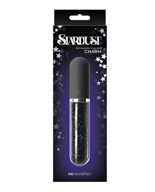 Breloque Poussière d'étoiles - Noir