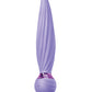 Vibromasseur torsadé flexible Sugar Pop - Violet