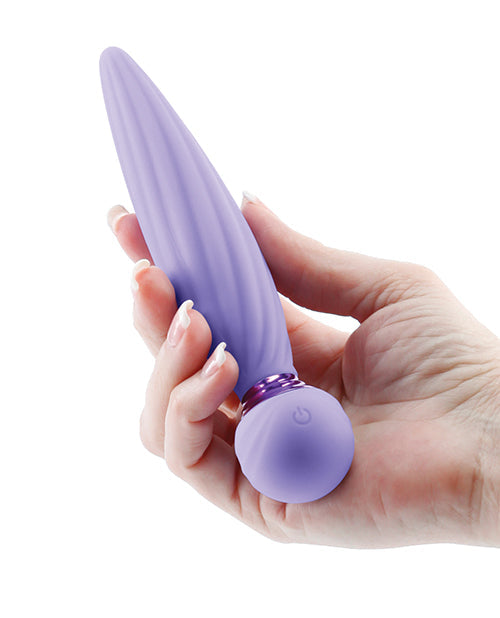 Vibromasseur torsadé flexible Sugar Pop - Violet