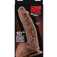Godemichet Shane Diesel 25 cm | Godemichet double densité avec ventouse | Godemichet réaliste en silicone
