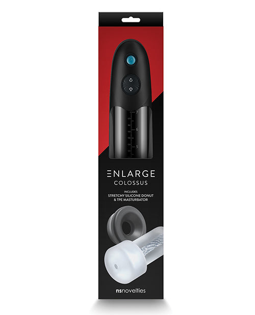 Colossus Pump grande - Negro