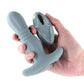Vibrador anal con mando a distancia Renegade Gemini - Gris