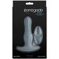 Vibrador anal con mando a distancia Renegade Gemini - Gris