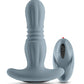 Vibrador anal con mando a distancia Renegade Gemini - Gris