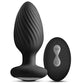Vibromasseur plug anal rotatif et vibrant Renegade Alpine 2.0 avec télécommande - Noir