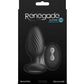 Vibromasseur plug anal rotatif et vibrant Renegade Alpine 2.0 avec télécommande - Noir