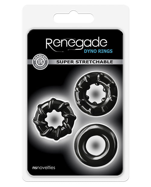 Anneaux Dyno Renegade - Noirs