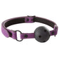 Mordaza de bola Lust Bondage - Morado