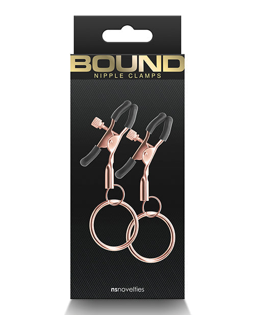 Mordazas para pezones Bound C2 - Oro rosa