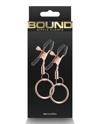 Mordazas para pezones Bound C2 - Oro rosa
