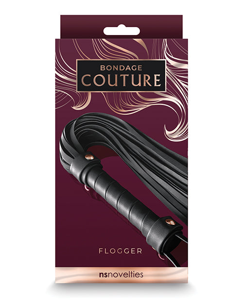 Fouet Bondage Couture - Noir