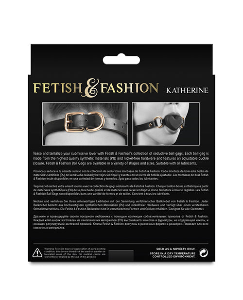Fetish y Moda Mordaza de Bola Katherine - Negro