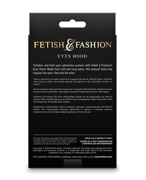 Capucha de ojos Fetish & Fashion - Blanco
