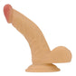 Réaliste Dildo Real Skin | Gros Dildo Américain de 16,5 cm avec Testicules | Dildo Ventouse
