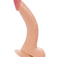 Gode réaliste Real Skin | Gros gode américain de 20 cm avec testicules | Gode à ventouse