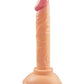 Gros gode Real Skin | Mini Whopper américain de 10 cm | Gode droit à ventouse