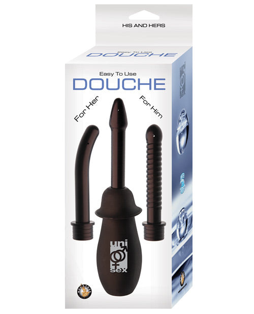 Ducha fácil de usar para él y para ella - Negro