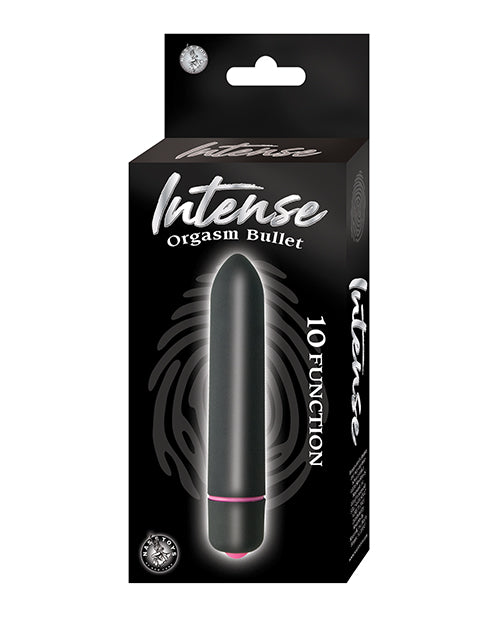 Vibrador de bala de orgasmo intenso | Vibrador pequeño negro | Discreto e impermeable | Mejor vibrador para mujeres