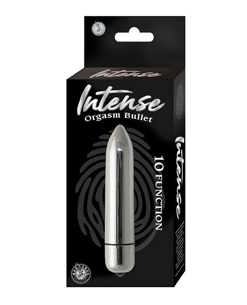 Vibreur Balle Orgasme Intense | Argent 10 Fonctions Étanche Discret | Meilleur Vibreur pour Femme