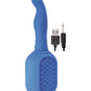 Douche vibrante - Bleue