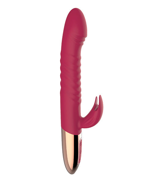 Vibromasseur Pénétrant Déesse | Vibromasseur Point G Plaisir | Vibromasseur Clitoridien Rouge | Meilleur Vibromasseur pour Femme