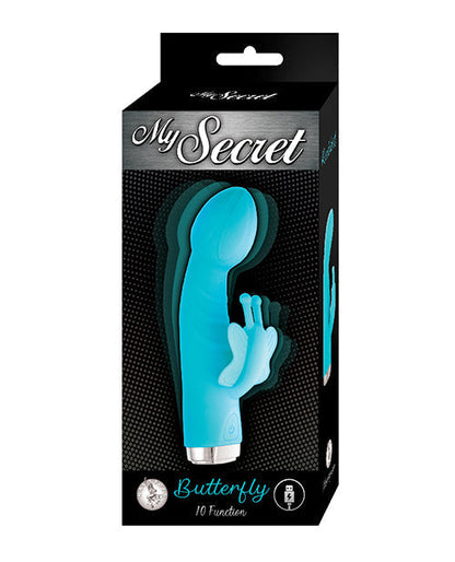 Mon vibromasseur Secret Butterfly Rabbit | Vibromasseur clitoridien Aqua | Vibromasseur point G 10 vitesses | Meilleur vibromasseur pour femme