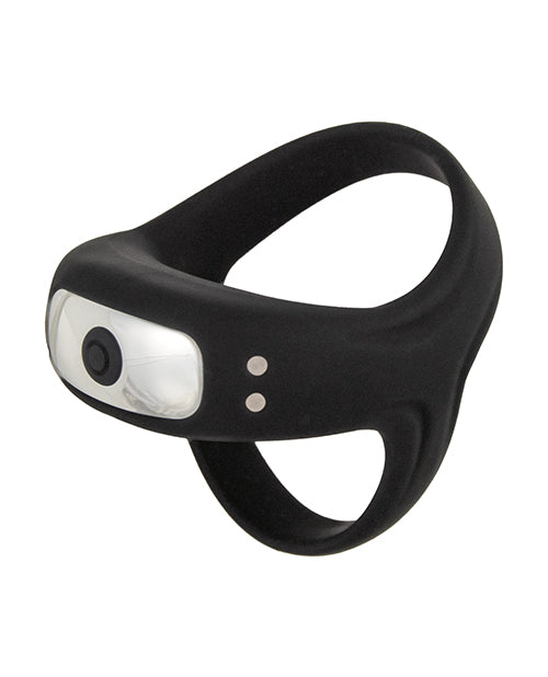 Anillo para pene y escroto Cockpower - Negro