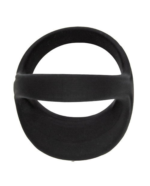 Anillo para pene y escroto Cockpower - Negro