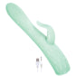Vibromasseur Lapin Chauffant Goddess | Vibromasseur Clitoridien Rotatif | Vibromasseur Point G Aqua | Meilleur Vibromasseur pour Femme