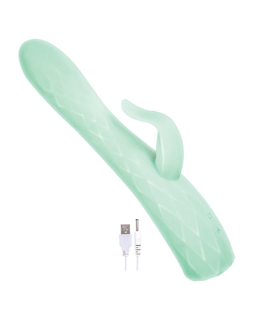 Vibromasseur Lapin Chauffant Goddess | Vibromasseur Clitoridien Rotatif | Vibromasseur Point G Aqua | Meilleur Vibromasseur pour Femme